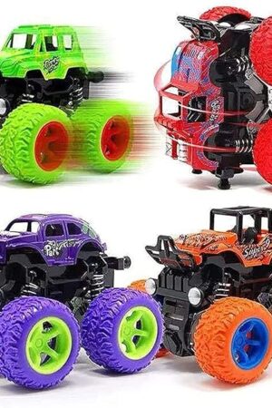 SKYLINE Exciting Pack of 2 Monster Trucks for Boys 3-7 Years Old